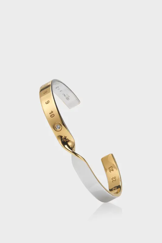 Maison Margiela LAB-GROWN DIAMOND NUMBERS BRACELET 8 mm Gold online