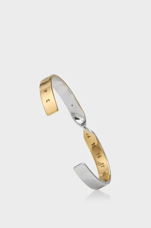 Maison Margiela LAB-GROWN DIAMOND NUMBERS BRACELET 8 mm Gold online