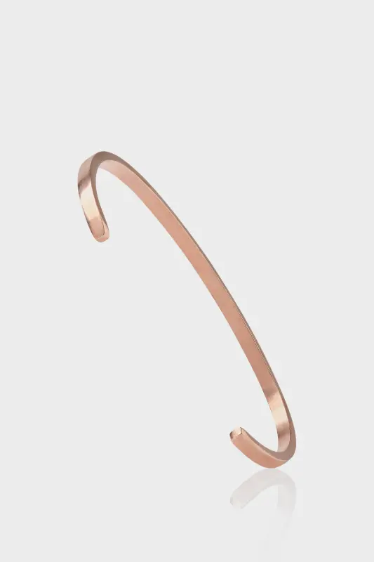 Maison Margiela Logo Cuff Bracelet Rose Gold online