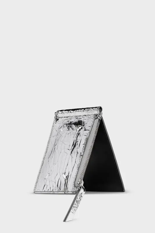 Maison Margiela WomenS Purse Wallet – Mirror Silver online