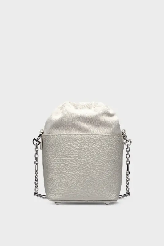 Maison Margiela 5Ac Bucket Small Almond Bucket Bag Light grey online