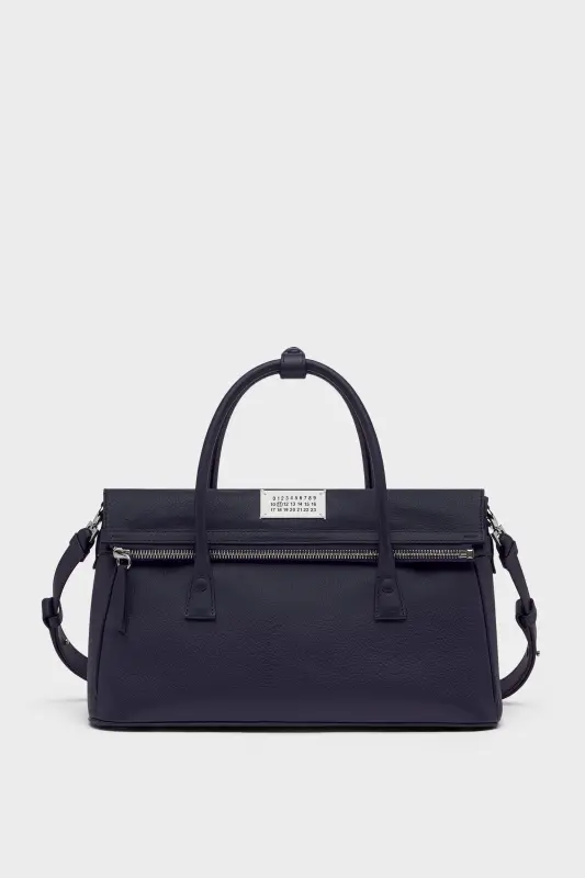 Maison Margiela Blue Goat Leather 5AC East West Handbag Bleu outre-mer online