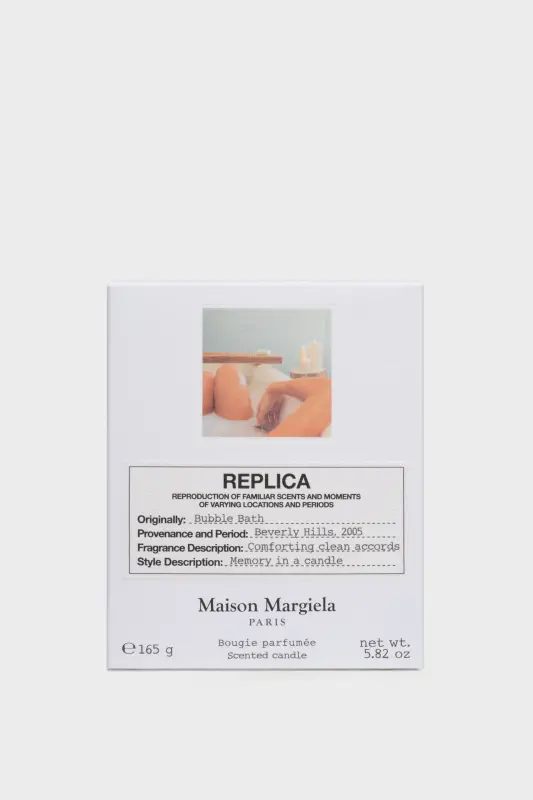 Maison Margiela Replica Bubble Bath – Relaxing Candle Silver online