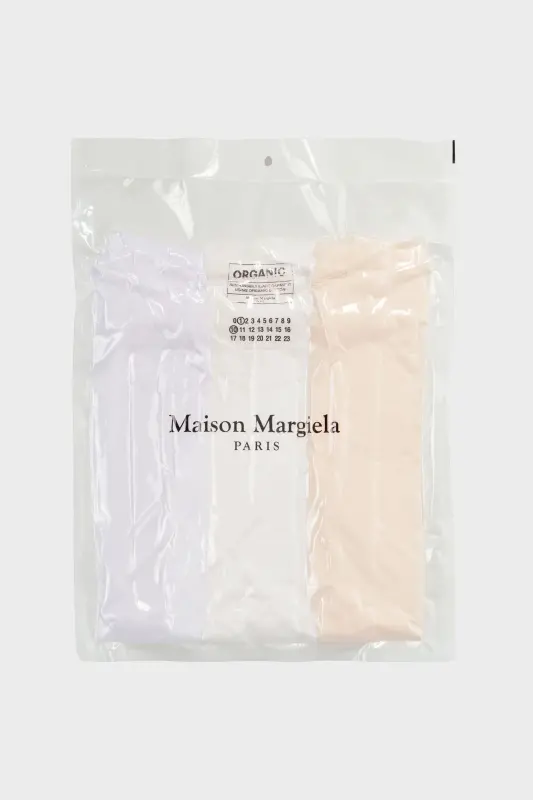 Maison Margiela 3-pack organic jersey T-shirts White online