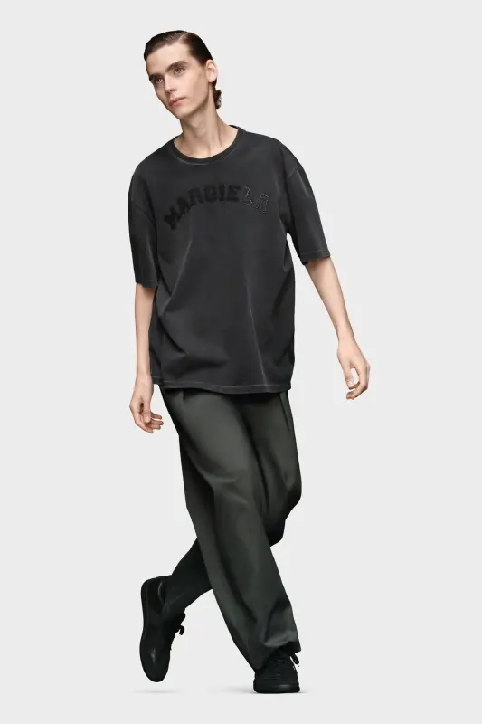 Maison Margiela Black Jersey Relaxed Fit T-Shirt Black online