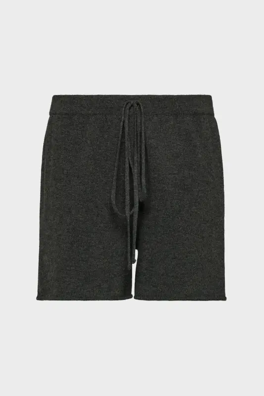 Maison Margiela Cashmere knit shorts Dark grey online