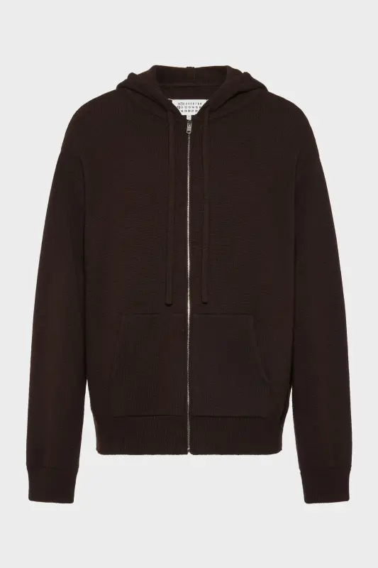 Maison Margiela Mens Brown Cashmere Sweater Tapenade online