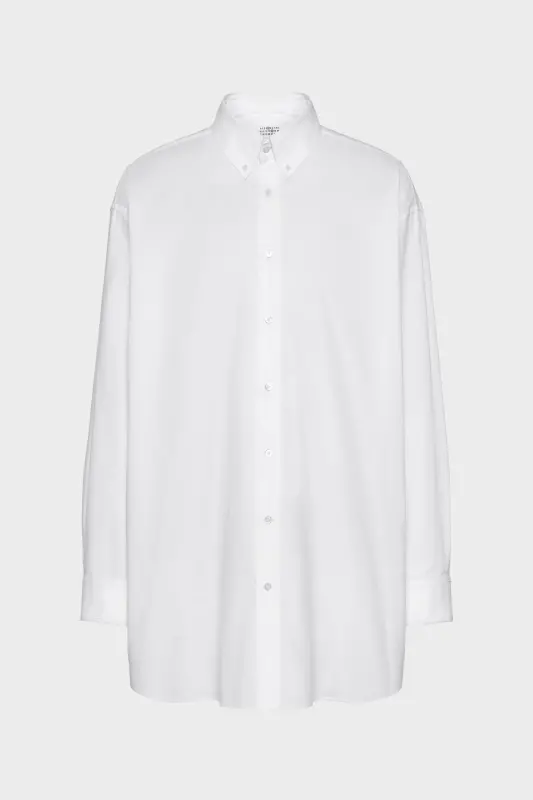 Maison Margiela Organic Cotton Oxford Shirt White online