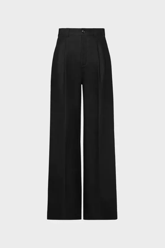 Maison Margiela Black Skater Oversized Chino Trousers Black online
