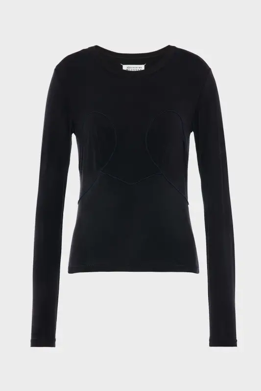 Maison Margiela Long-sleeved T-shirt Black online